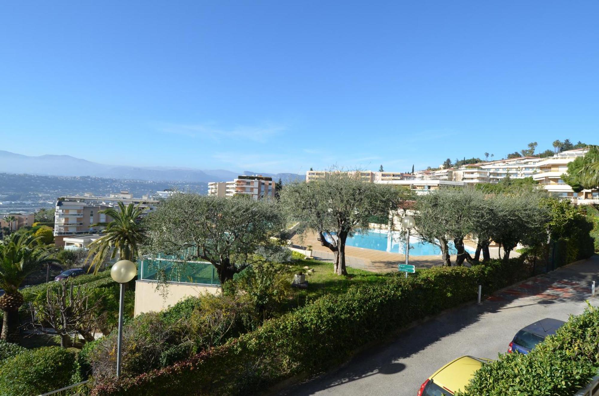 Plein Ciel - Appartement 5 Personnes Avec Piscine Sur La Corniche Fleurie A Ніцца Екстер'єр фото