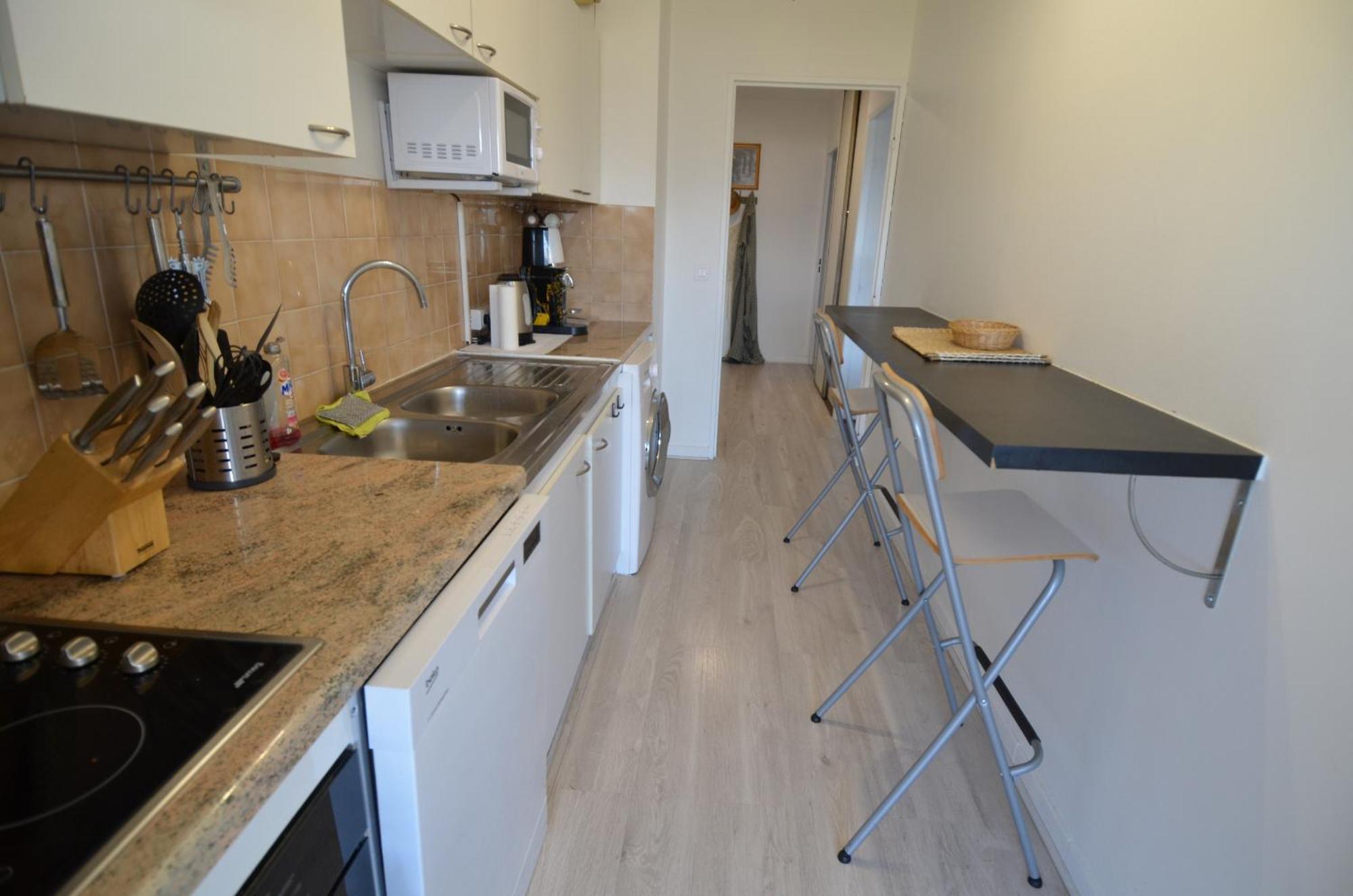 Plein Ciel - Appartement 5 Personnes Avec Piscine Sur La Corniche Fleurie A Ніцца Екстер'єр фото