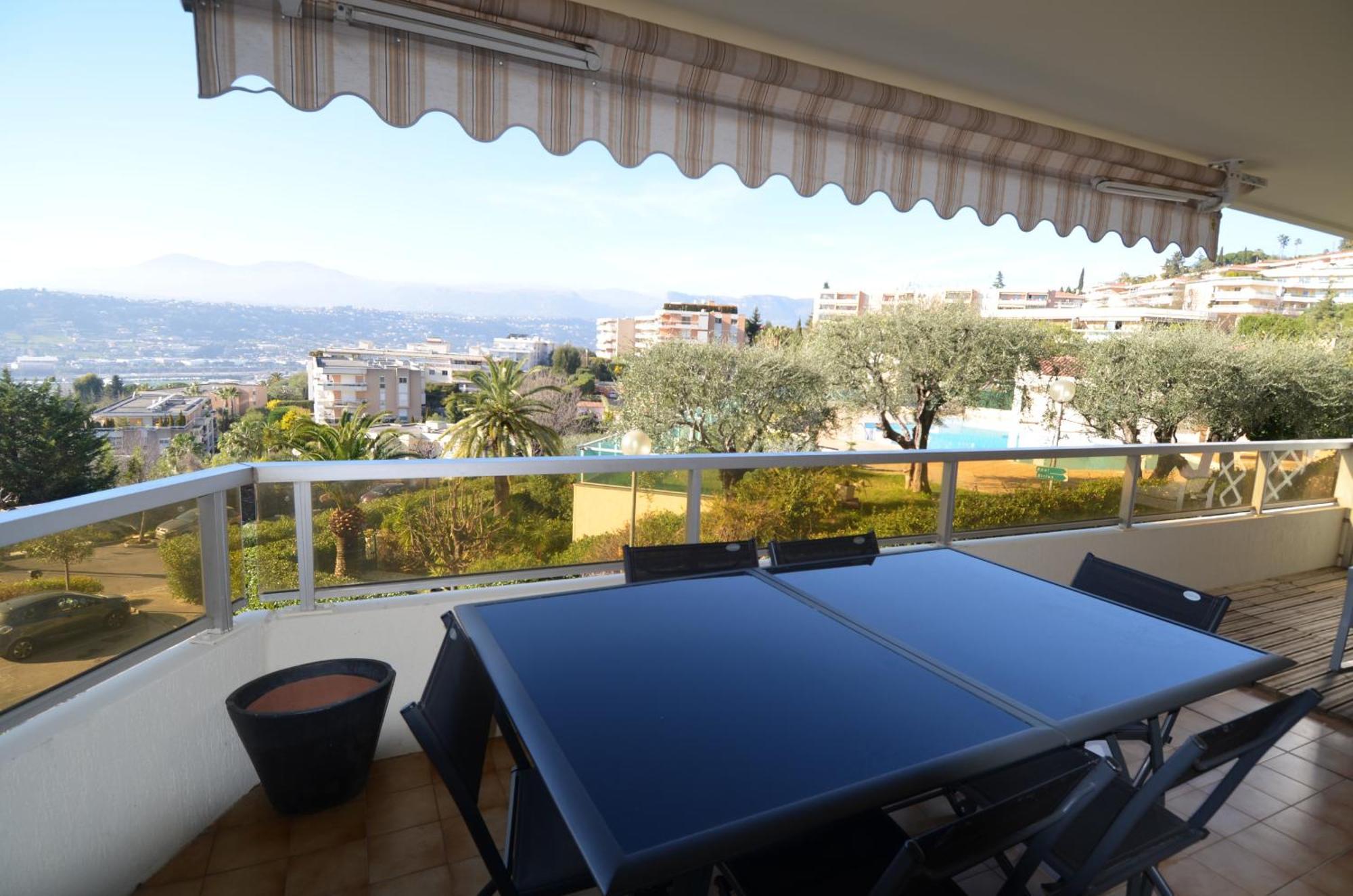 Plein Ciel - Appartement 5 Personnes Avec Piscine Sur La Corniche Fleurie A Ніцца Екстер'єр фото
